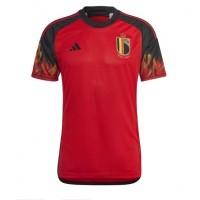 Camisa de Futebol Bélgica Equipamento Principal Mundo 2022 Manga Curta